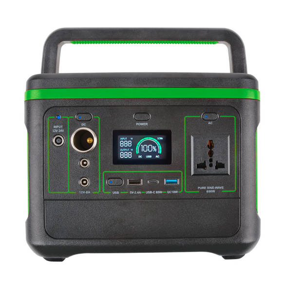 600W 220V Power Station Lithium Mini Solar Generator Portable Power Station