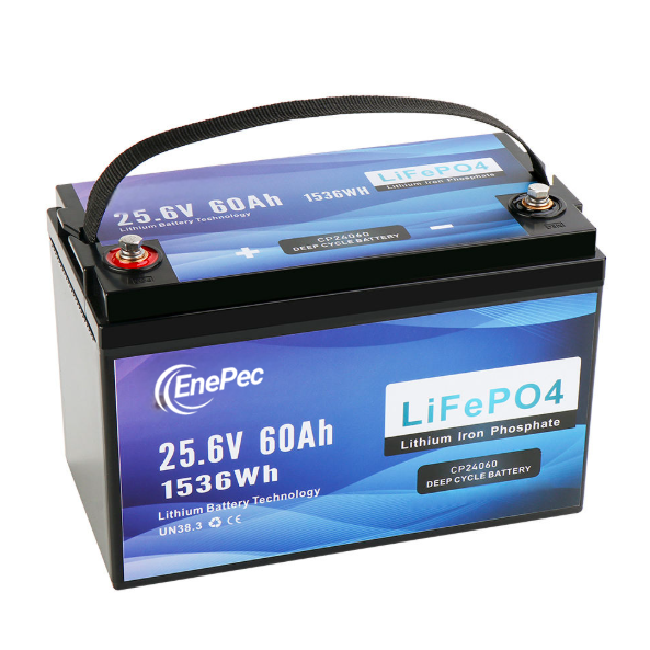 Electric Boat 24V 60AH LiFePO4 Lithium Trolling Waterproof Motor Battery