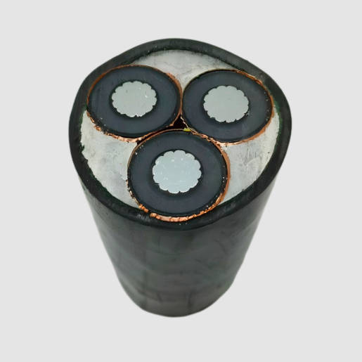 3.6 6kV 7.2kV NA2XSEY 3C 25 300mm2 AL XLPE PVC Unarmored MV Cable